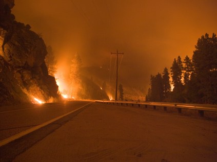 Springs Fire Garden Valley Idaho