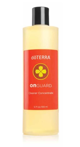 On Guard Cleaner Concentrate is designed to be the ideal natural cleaner. It is fortified with dōTERRA’s proprietary On Guard Protective Blend of wild orange, clove bud, cinnamon, eucalyptus, and rosemary CPTG essential oils. This powerful essential oil blend is combined with plant-based derivatives that provide a non-toxic and biodegradable way to clean and eliminate odors. It is safe for your family as well as the environment. The multi-purpose capabilities of On Guard Cleaner Concentrate make it perfect to expertly clean hard surfaces in the kitchen, bathroom, or any room leaving behind a clean and invigorating scent.